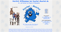 Desktop Screenshot of kuschel-muschel.de